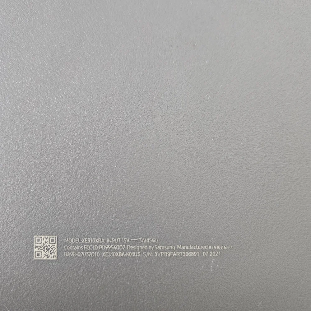 Samsung Chromebook - Silver